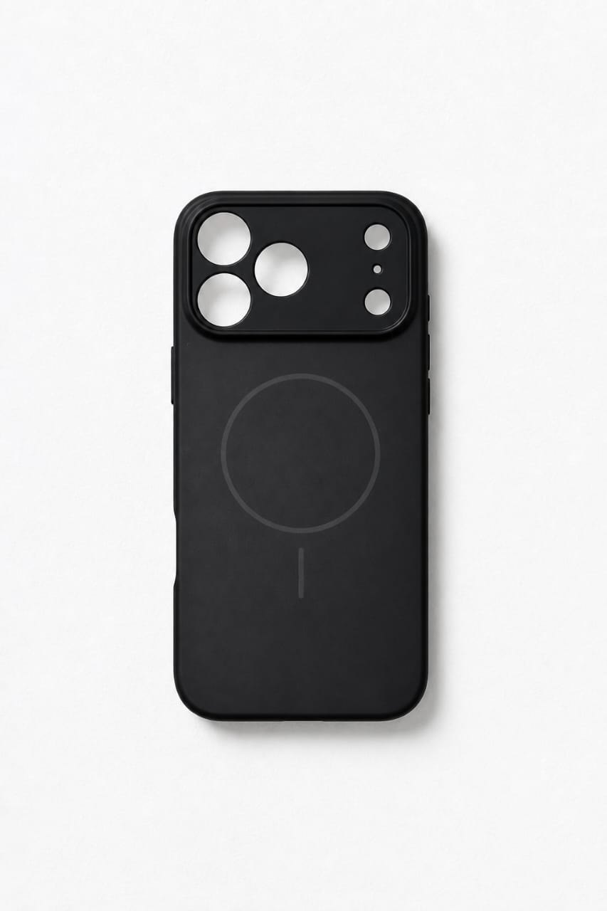 Forro mate con MagSafe y protección de cámara para iPhone 17 Pro Max · Serie Pro · Modelo 4, iPhone 17 Pro Max / 18 Pro Max · Negro