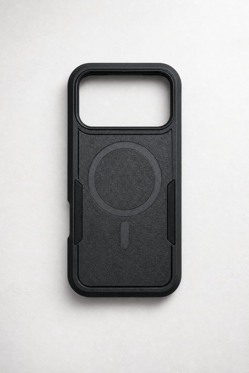 Case antichoque con MagSafe para iPhone 17 Pro Max · Serie Elite · Modelo 7, iPhone 17 Pro Max / 18 Pro Max · Negro