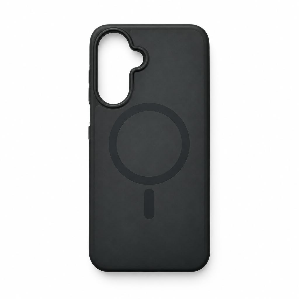 Forro mate traslúcido antihuella para Samsung A56 · Serie Pro · Modelo 2, Samsung A56 · Negro