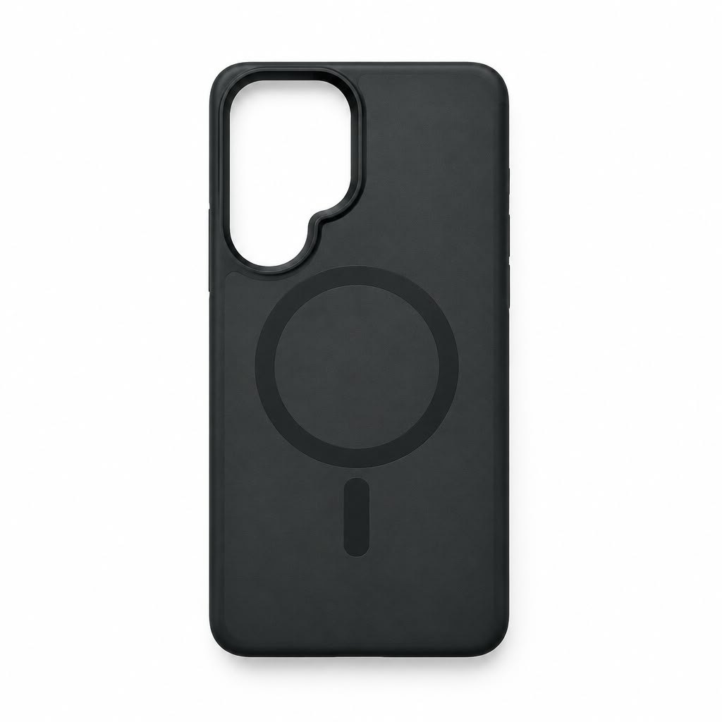 Forro mate traslúcido antihuella para Samsung S25 Ultra · Serie Pro · Modelo 2, Samsung S25 Ultra · Negro