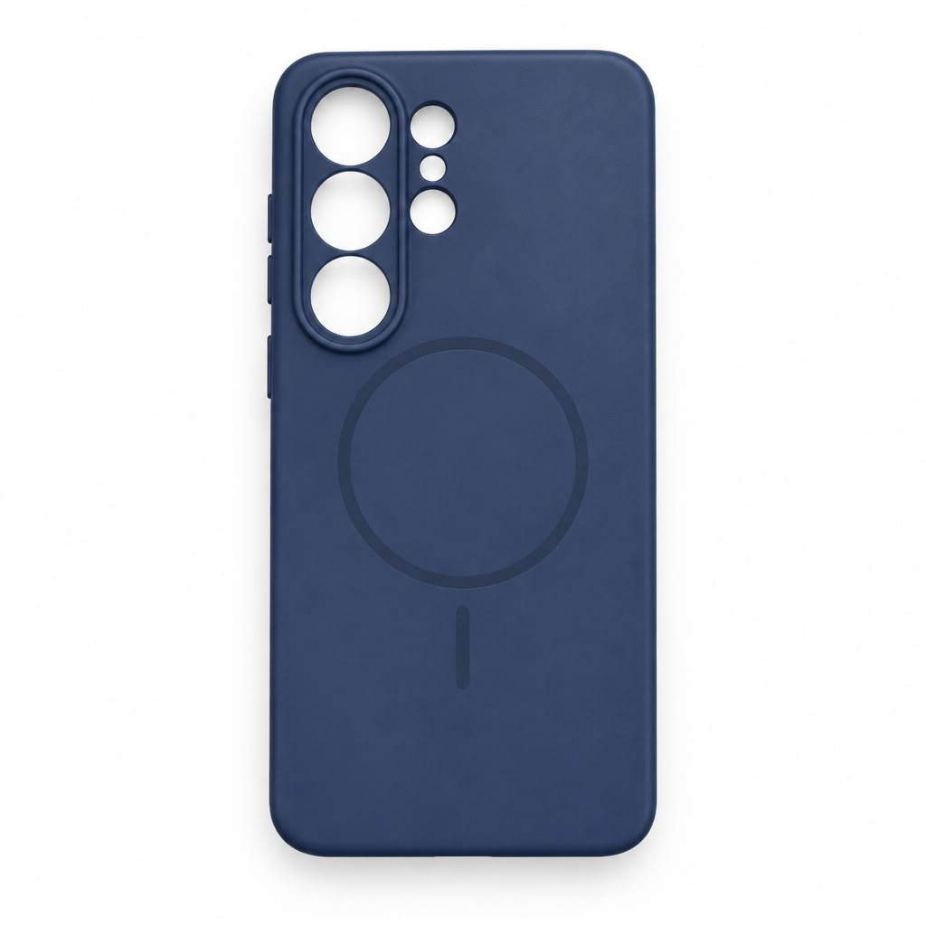 Forro mate con protección de cámara para Samsung S26 Ultra · Serie Pro · Modelo 3, Samsung S26 Ultra · Azul Marino
